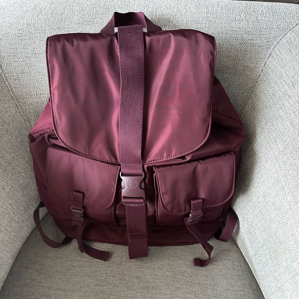 Victoria's Secret Burgundy Backpack - Picture 1 of 3